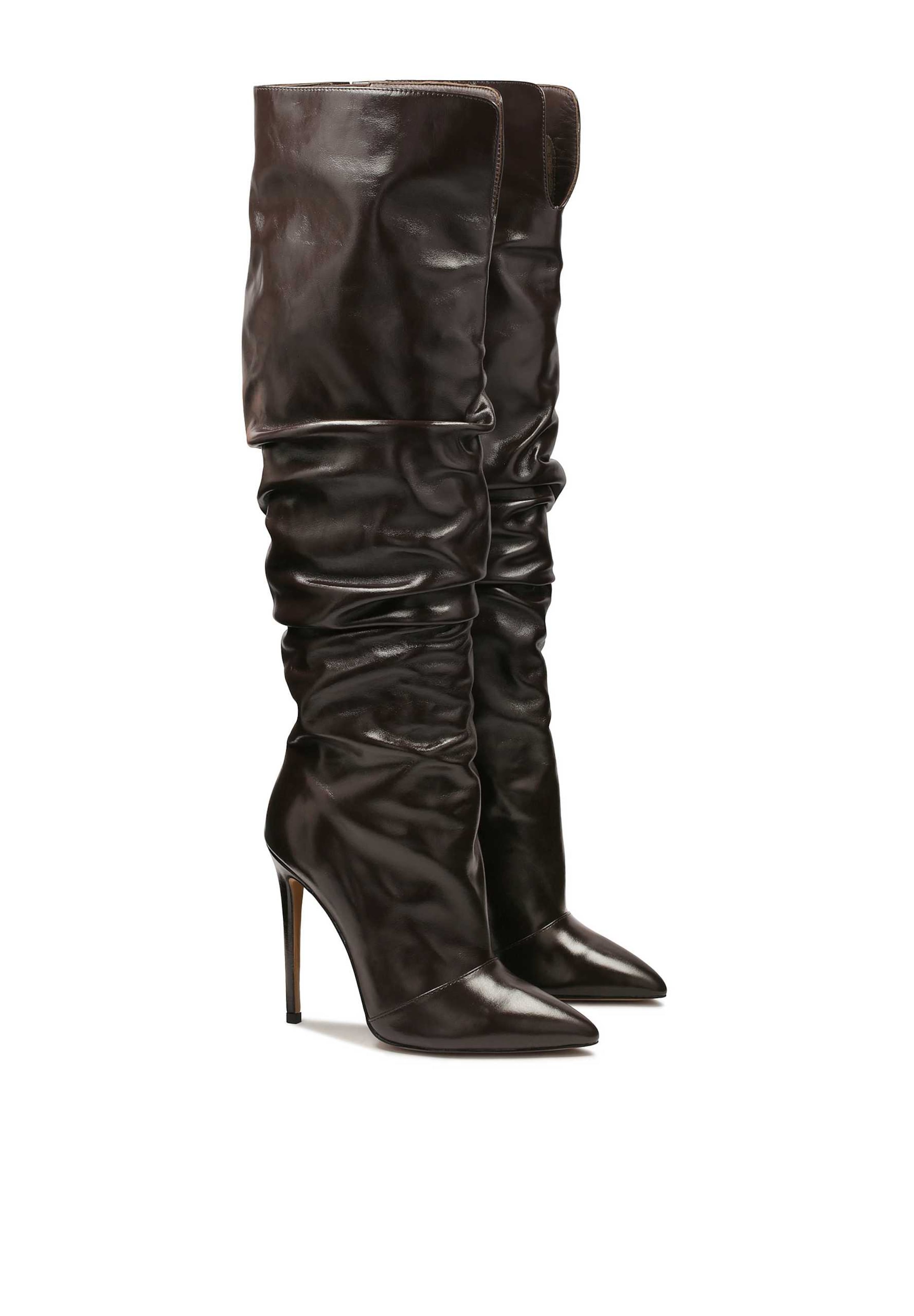 Kazar Overknee laarzen in Bruin