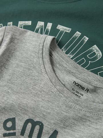 NAME IT Shirt 'NKMVUX' in Grey