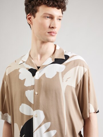 JACK & JONES Comfort fit Srajca 'JJJEFF' | zelena barva