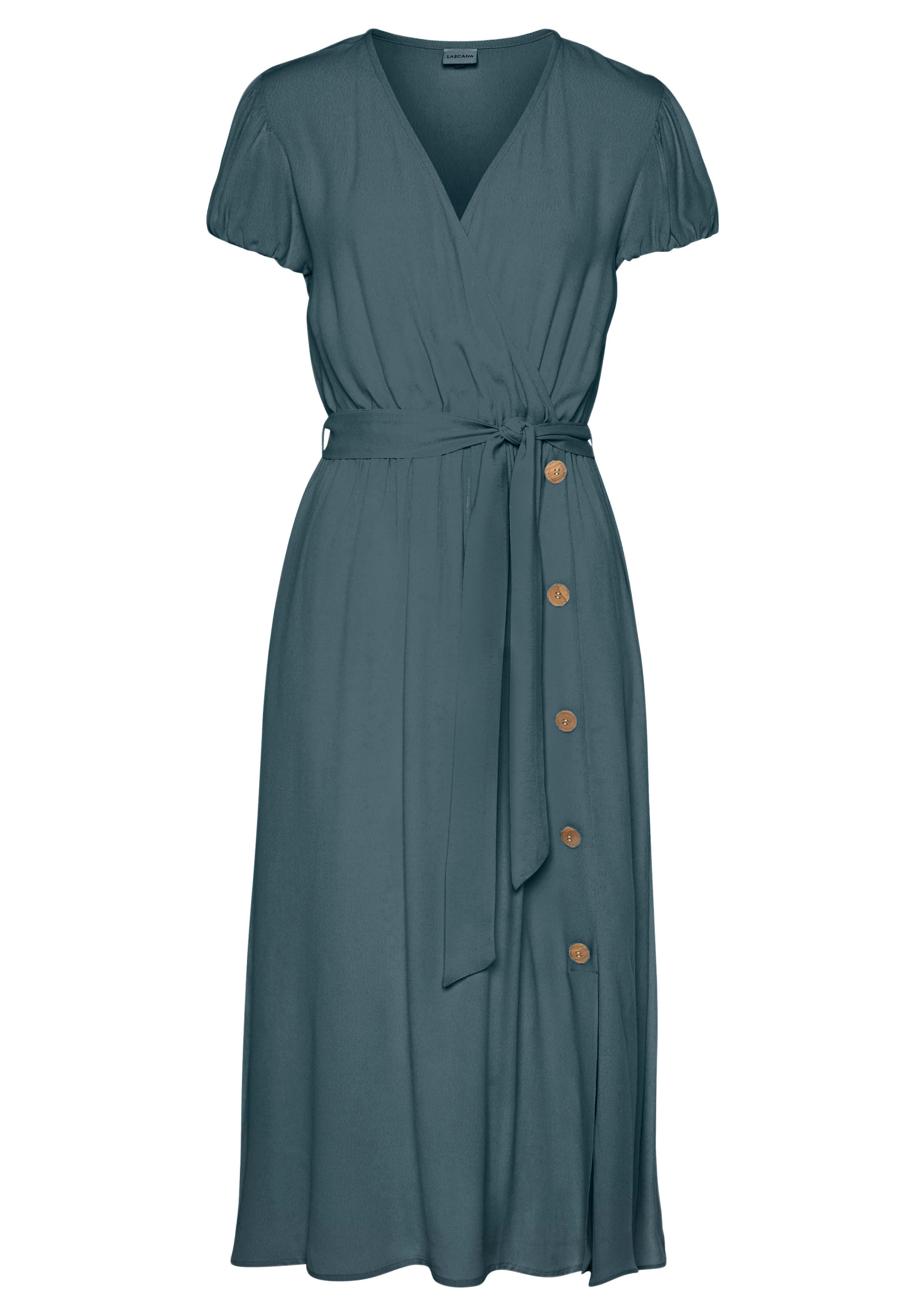 VIVANCE Plážové šaty – zelená: přední strana