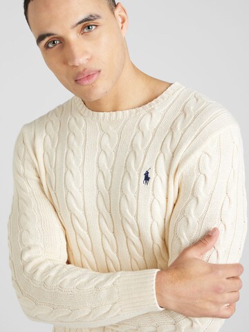 Polo Ralph Lauren Regular fit Пуловер 'DRIVER' в бежово