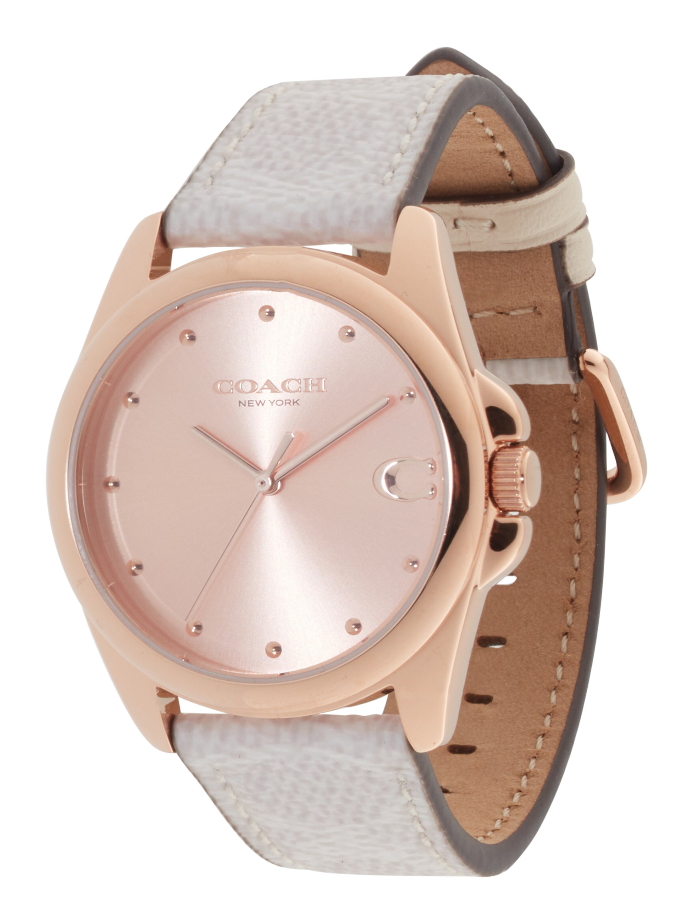 Orologio analogico 'Greyson' di COACH in grigio: frontale