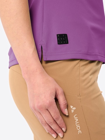 VAUDE Performance shirt 'Essential' in Purple