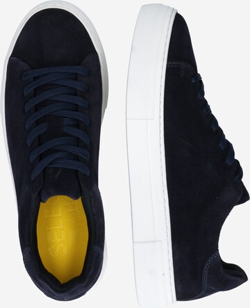 Sneaker bassa 'SLHDAVID' di SELECTED HOMME in blu