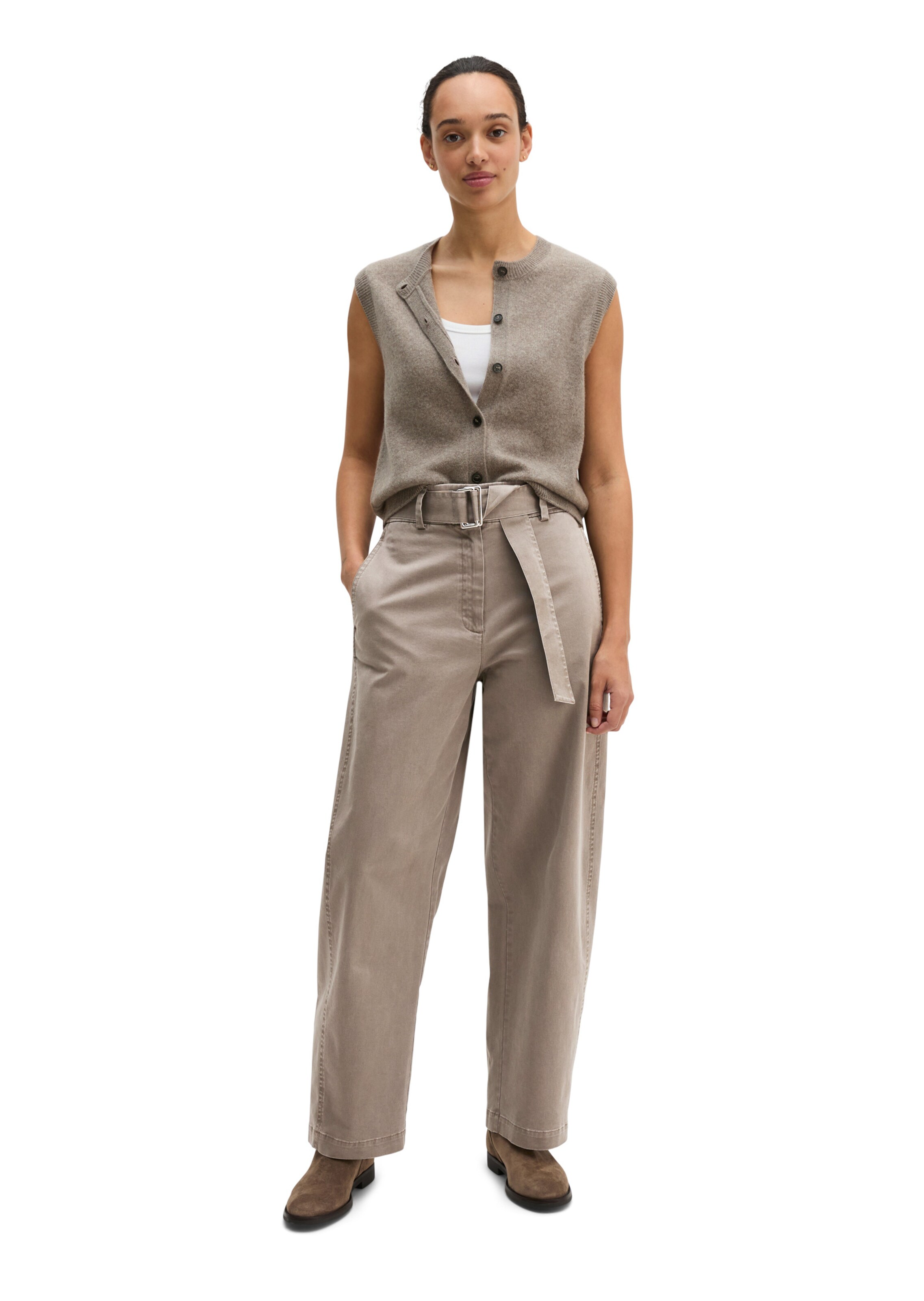 Marc O'Polo Weste in Beige