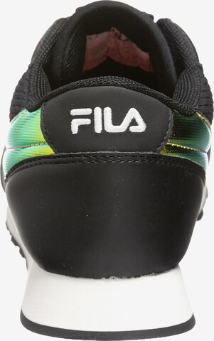 Baskets basses 'Orbit' FILA en noir