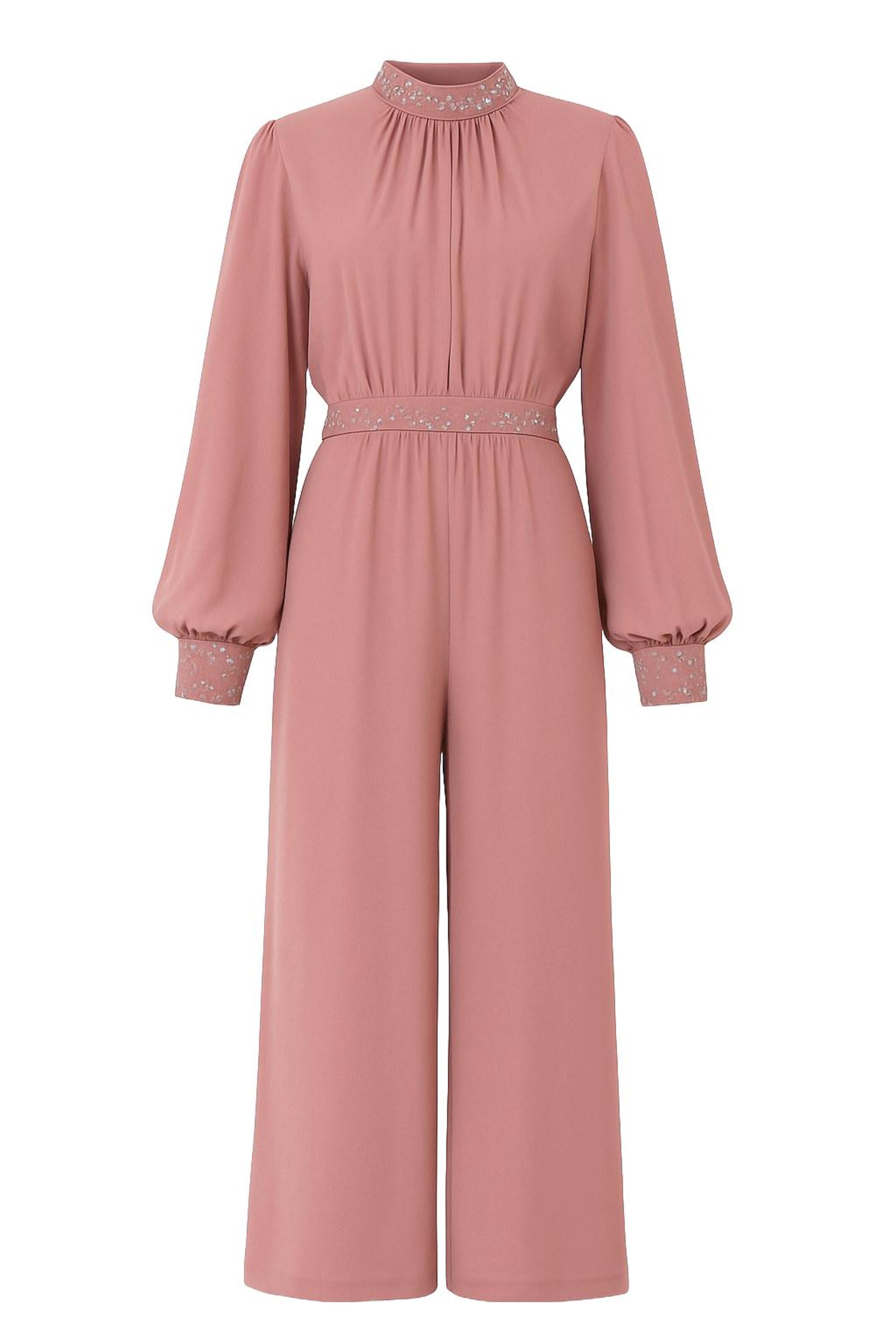MODAMIHRAM Jumpsuit in Roze: voorkant