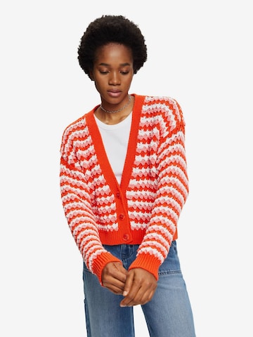 ESPRIT Sweatjacke in Orange: predná strana