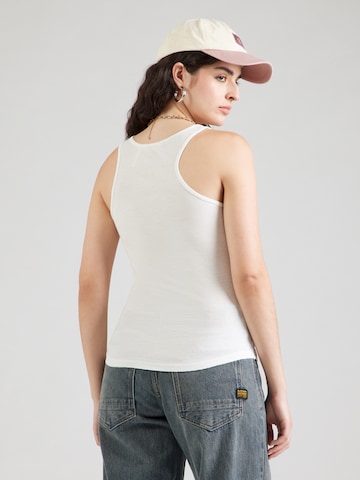 Monki Top | bela barva