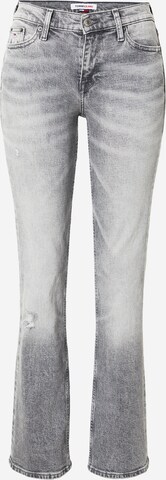 Tommy Jeans Bootcut Jeans 'MADDIE' i grå: framsida