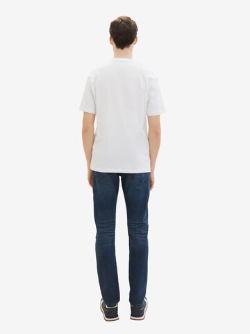 Coupe slim Jean 'Piers' TOM TAILOR DENIM en bleu