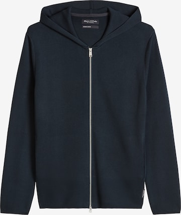 Vestes en maille Marc O'Polo en bleu : devant
