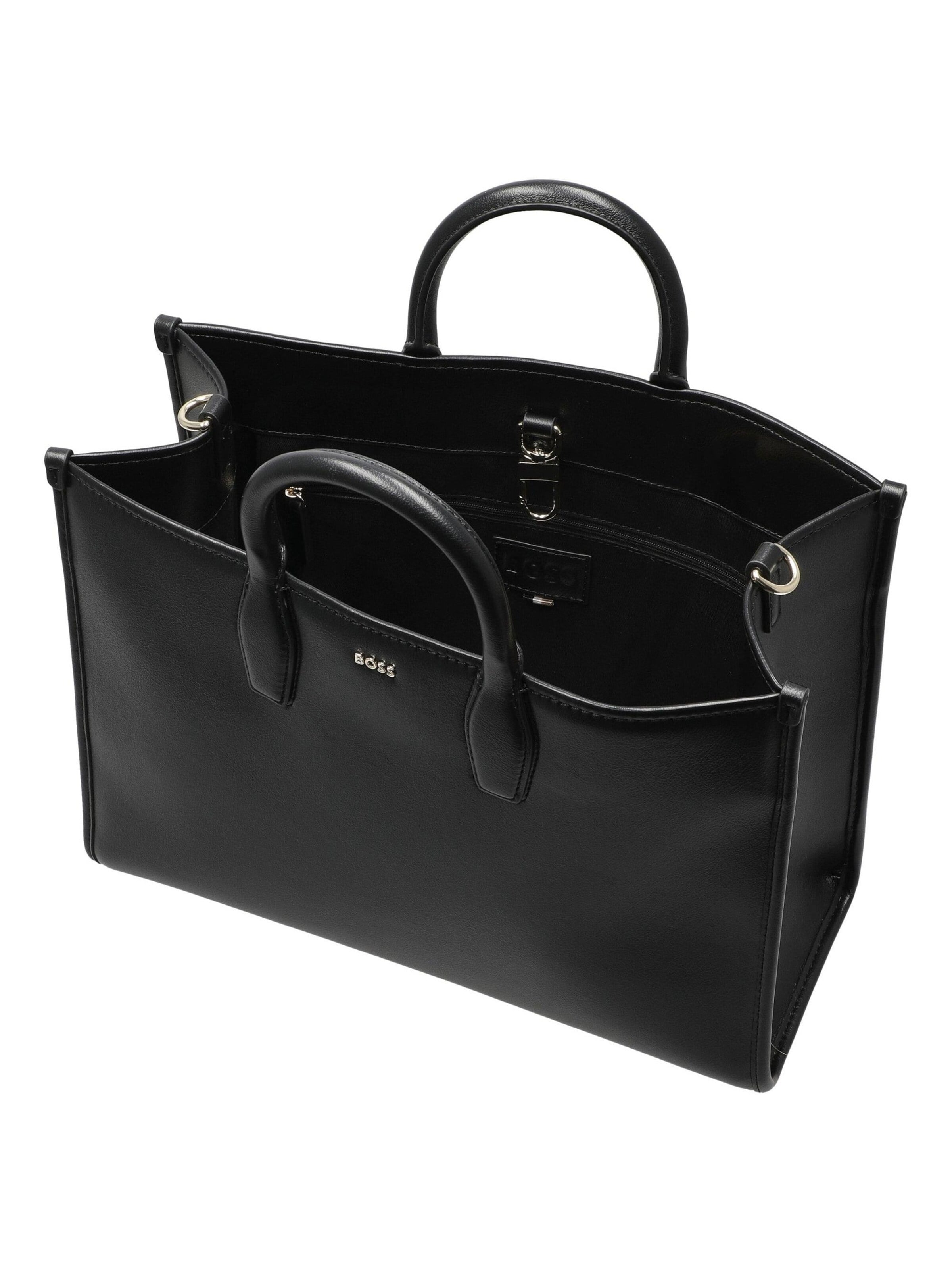 HUGO BOSS Shopper 'Sandy MED'‌‌‌‌‌‌‌ in Schwarz