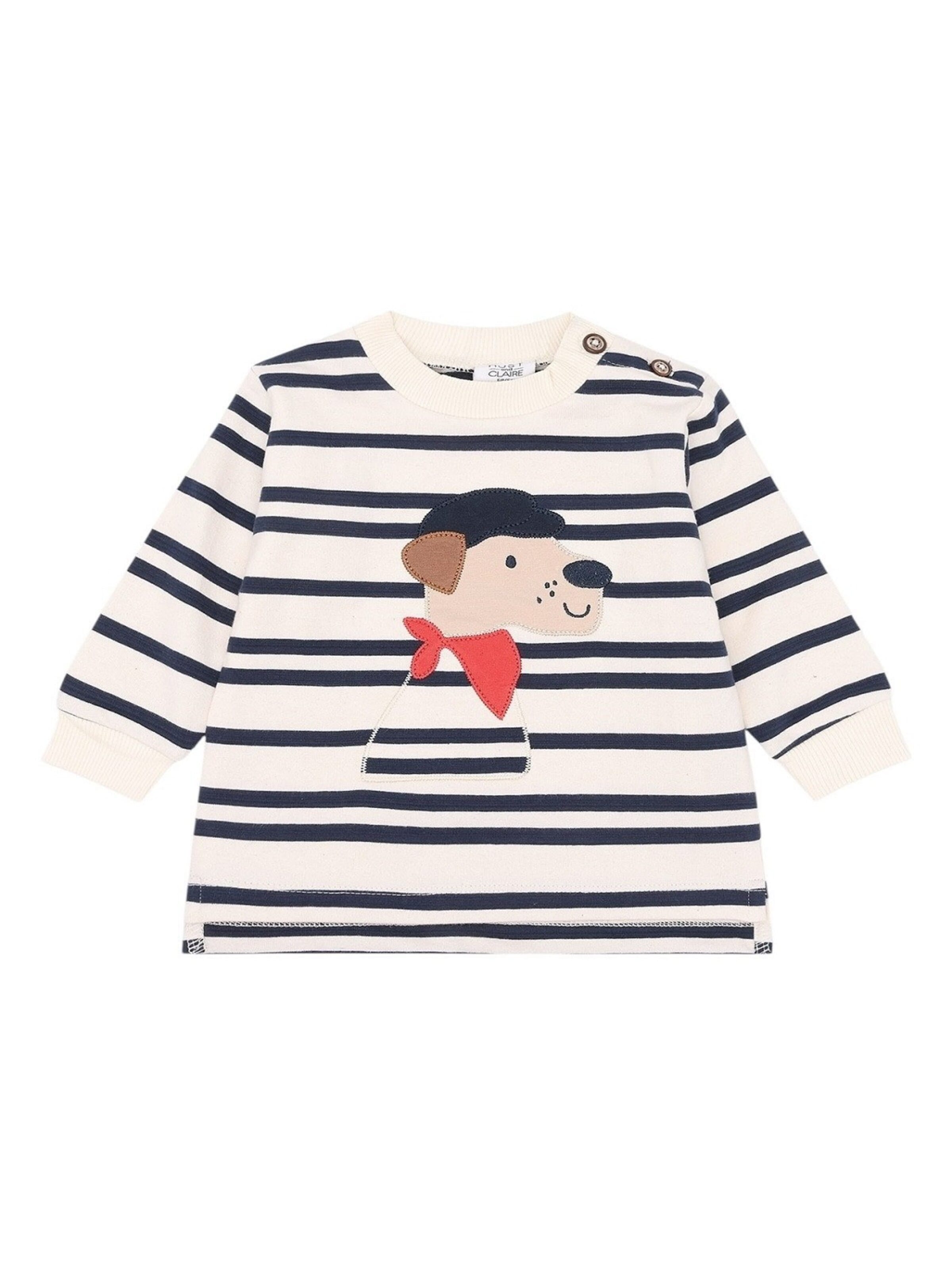 Hust & Claire Sweatshirt 'Hust & Claire Langarmshirt HCSofus'‌‌‌‌‌‌‌‌ in Weiß: Vorderseite