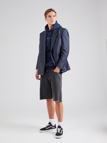 Tommy Jeans Mikina – modrá