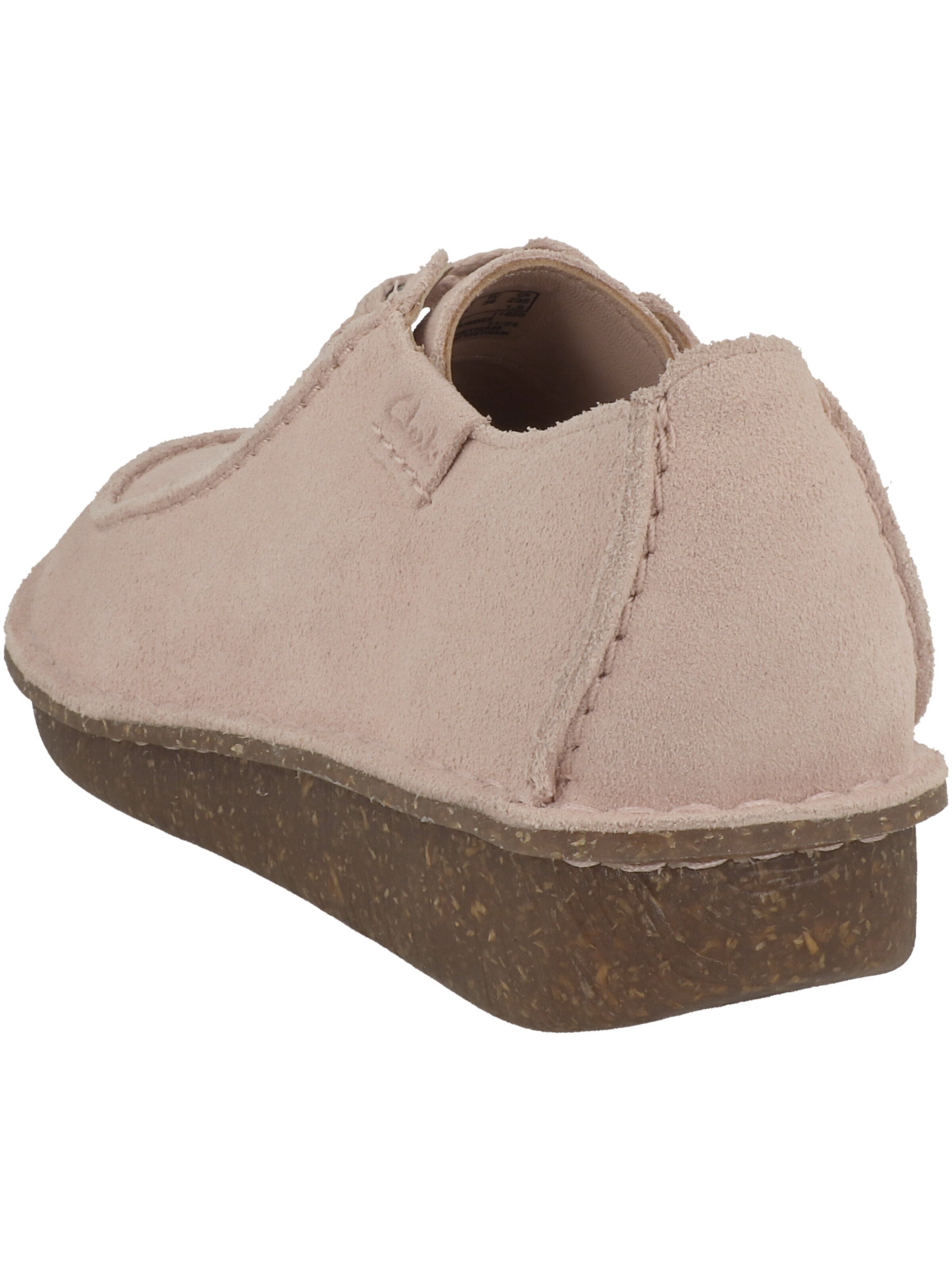 CLARKS Schnürschuh 'Funny Dream' in Pink