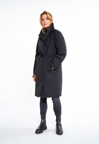 DreiMaster Vintage - Abrigo funcional en negro: frente