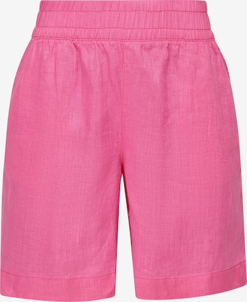 Loosefit Pantalon s.Oliver en rose : devant