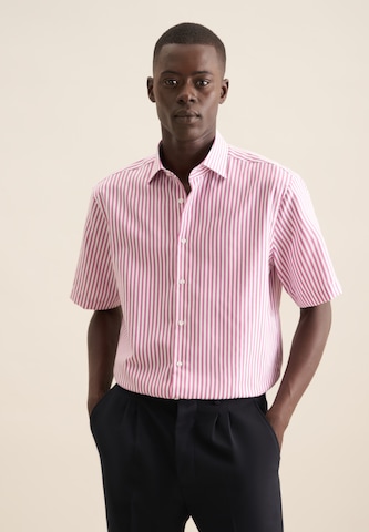 Coupe regular Chemise business 'Smart Classics' SEIDENSTICKER en rose : devant