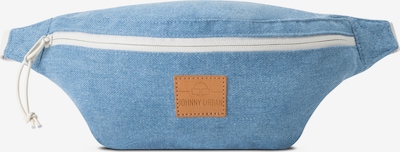 Johnny Urban Gürteltasche 'Toni' in blue denim / karamell / weiß, Produktansicht