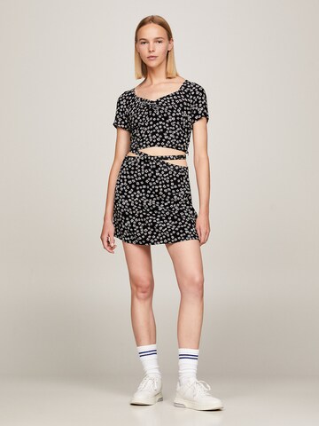 Tommy Jeans Skirt 'Ditsy' in Black