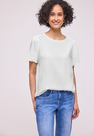 STREET ONE Bluse in Weiß: Vorderseite