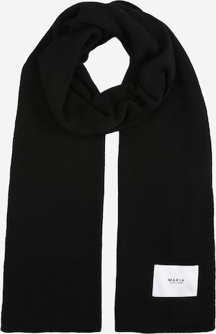 MAKIA Scarf in Black: front