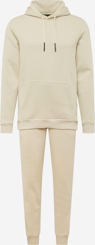 Only & Sons Sweatsuit 'CERES' in Beige: front