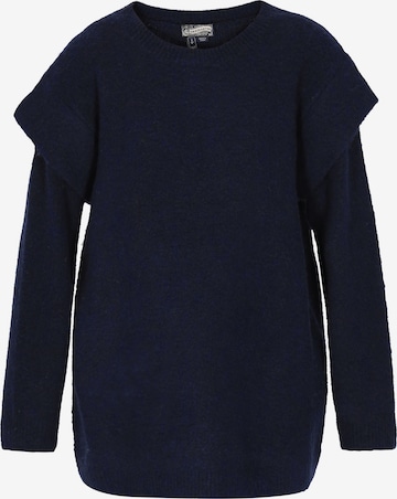 DreiMaster VintageŠiroki pulover - plava boja: prednji dio