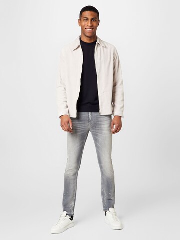 Pull-over 'Custer' Oscar Jacobson en bleu