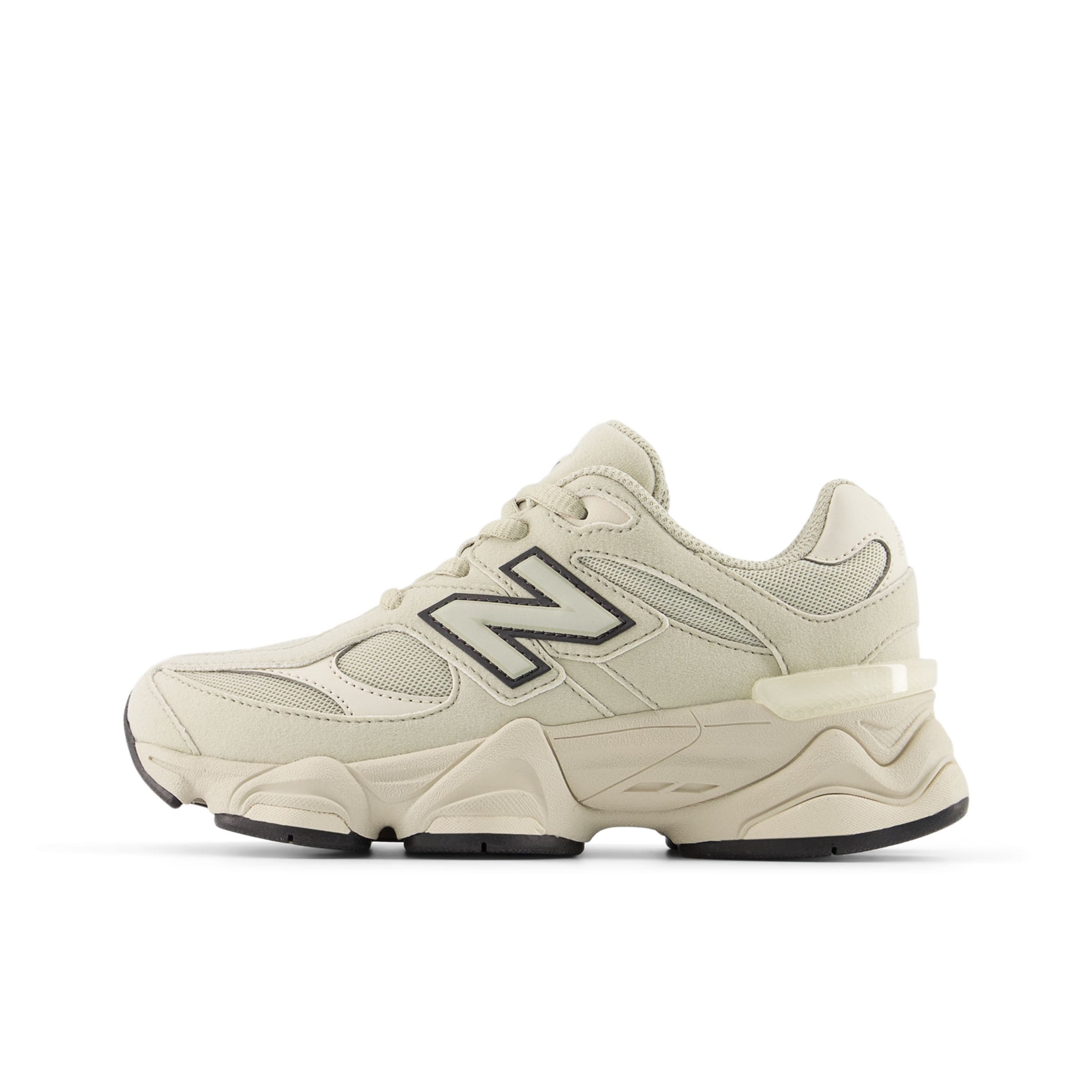 Baskets '9060 Lace' new balance en blanc : devant