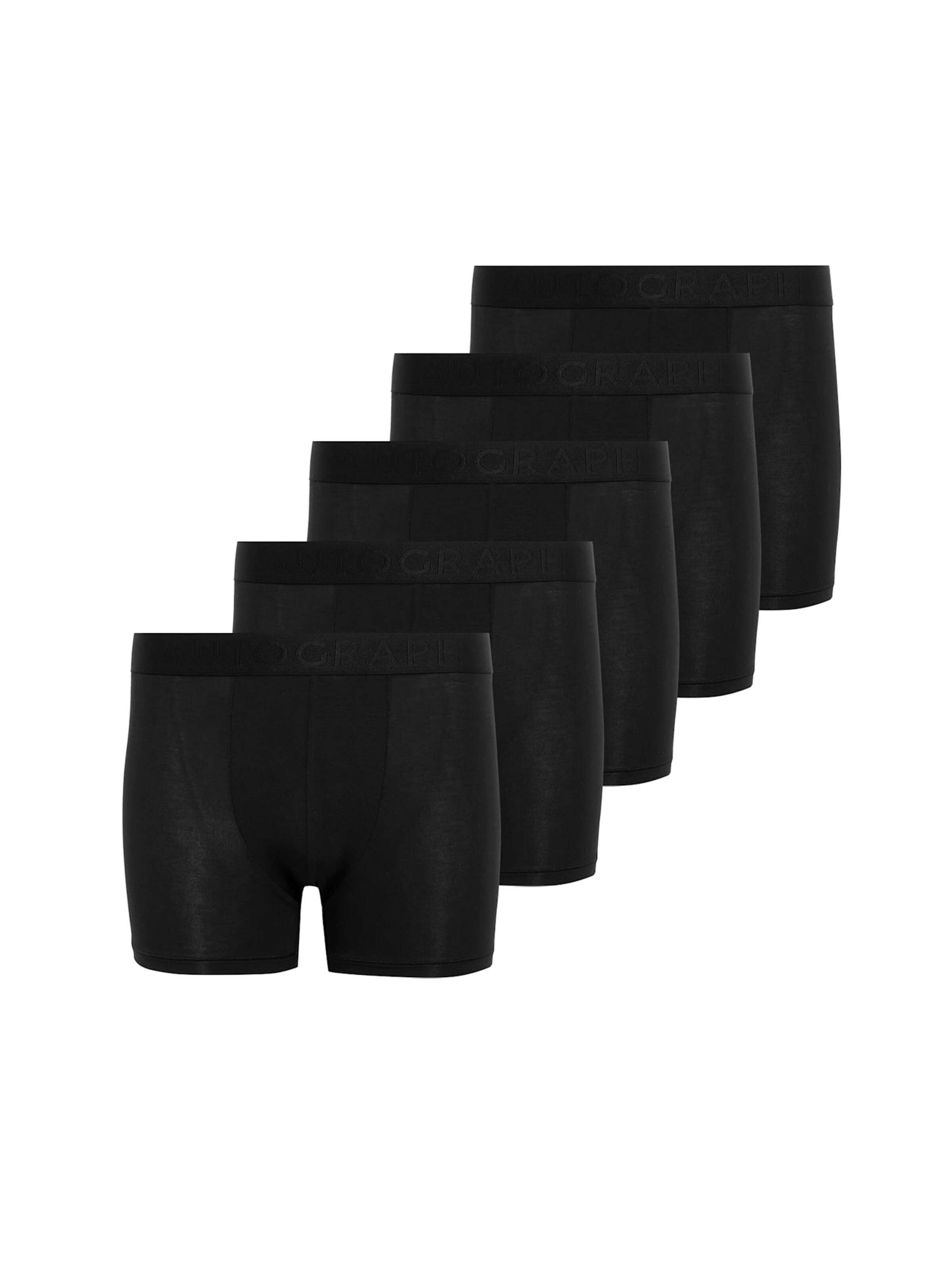 Boxer di Marks & Spencer in nero: frontale