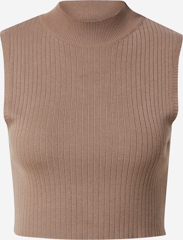 A LOT LESS Sweater 'Effie' in Beige: front
