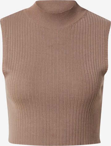 A LOT LESS Sweater 'Effie' in Beige: front