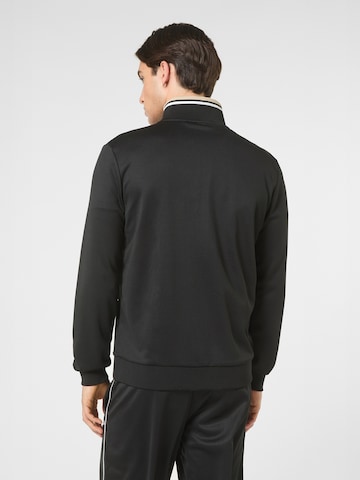 FILA - Sudadera con cremallera 'SAGANO regular taped track jacket' en negro