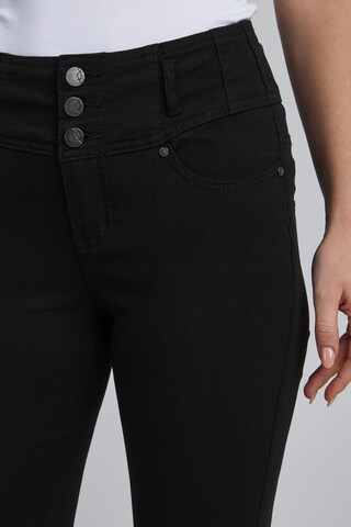 Skinny Pantalon chino 'Zalin 2' Fransa en noir