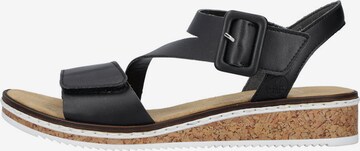 Rieker Sandal in Black