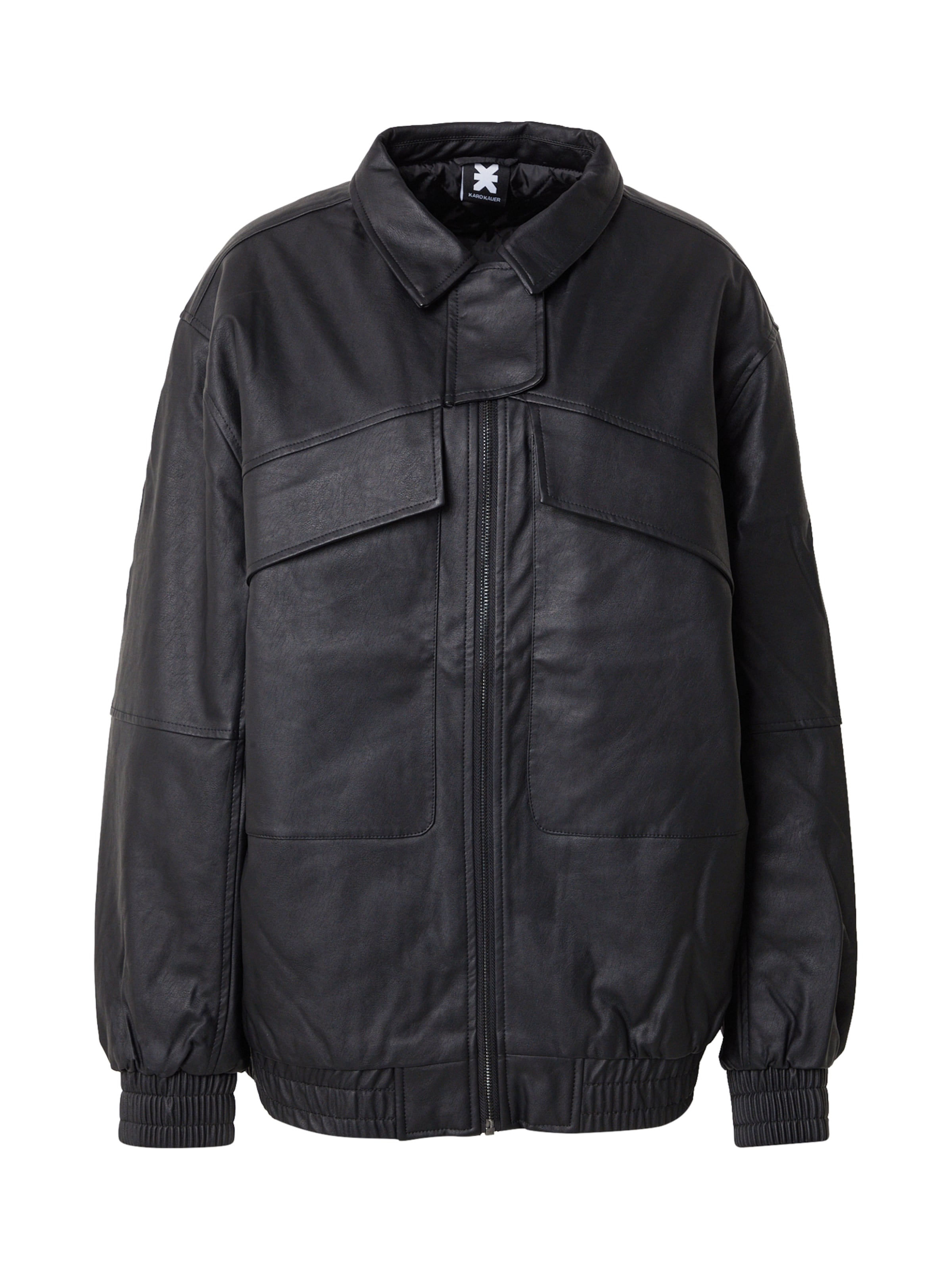 Karo Kauer Kurtka przejściowa w kolorze czarny: przód