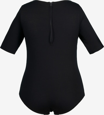 Shirtbody Ulla Popken en noir