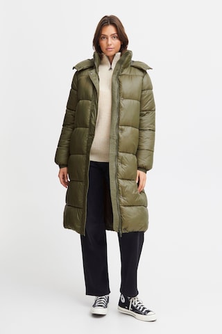 Oxmo Winter Coat 'Abby' in Green