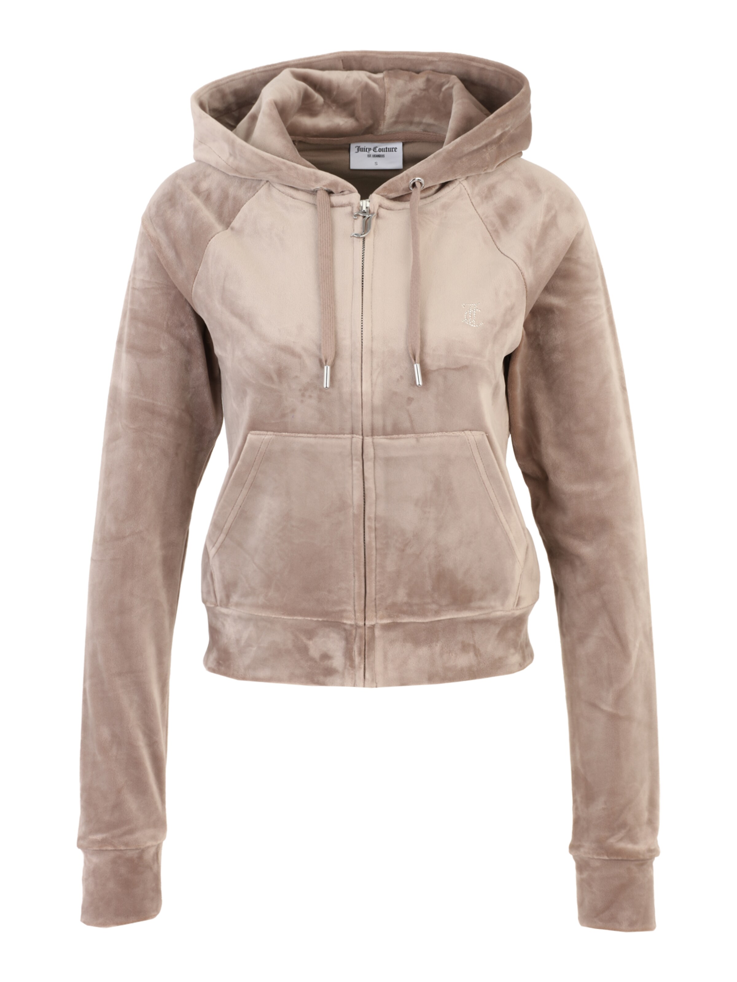 Veste de survêtement 'MADISON' Juicy Couture Tall en gris : devant