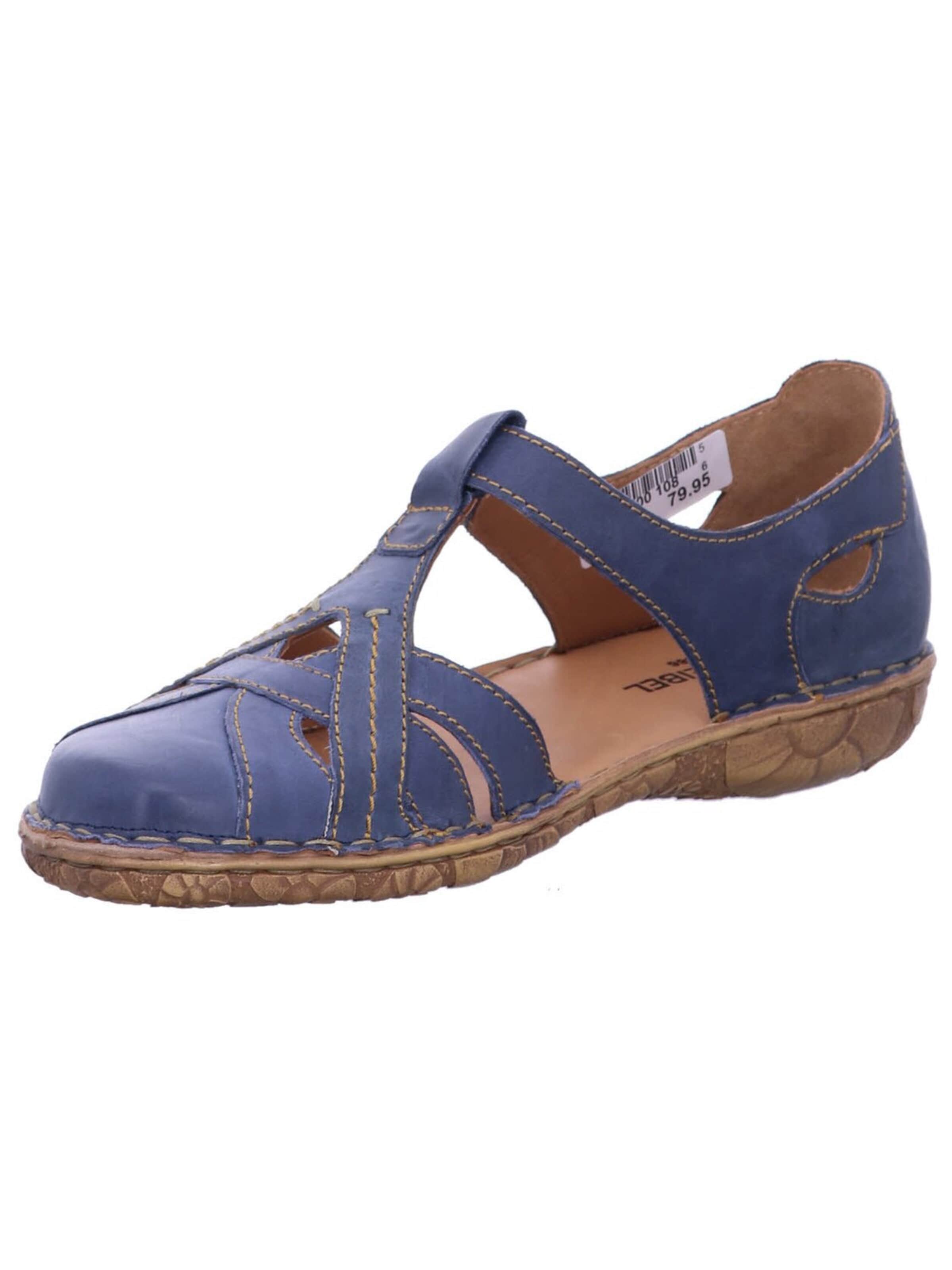 Sandalo 'Slipper Damen 7952995 505 Echtleder in blau' di JOSEF SEIBEL in blu: frontale