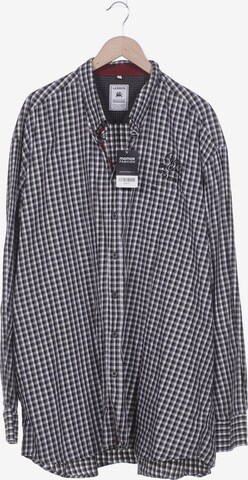 LERROS Button Up Shirt in 5XL in Grey: front