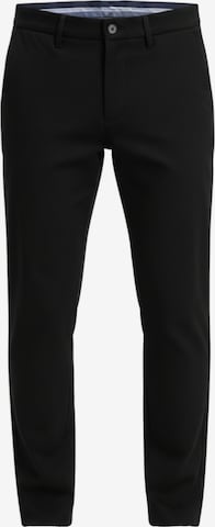 Regular Pantalon Ombre en noir : devant