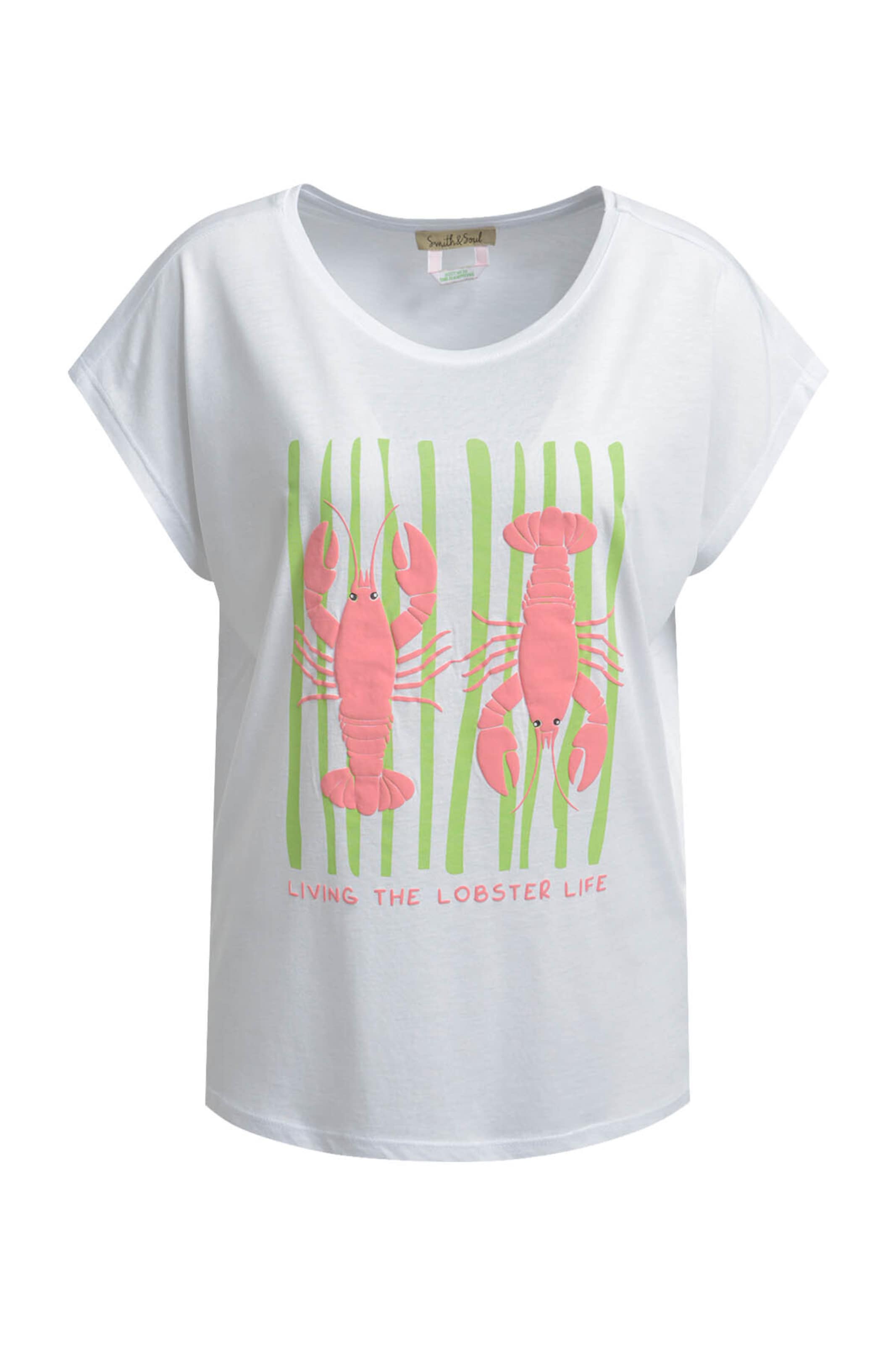 Smith&Soul Oversize T-Shirt mit Print in L in grün, Produktansicht