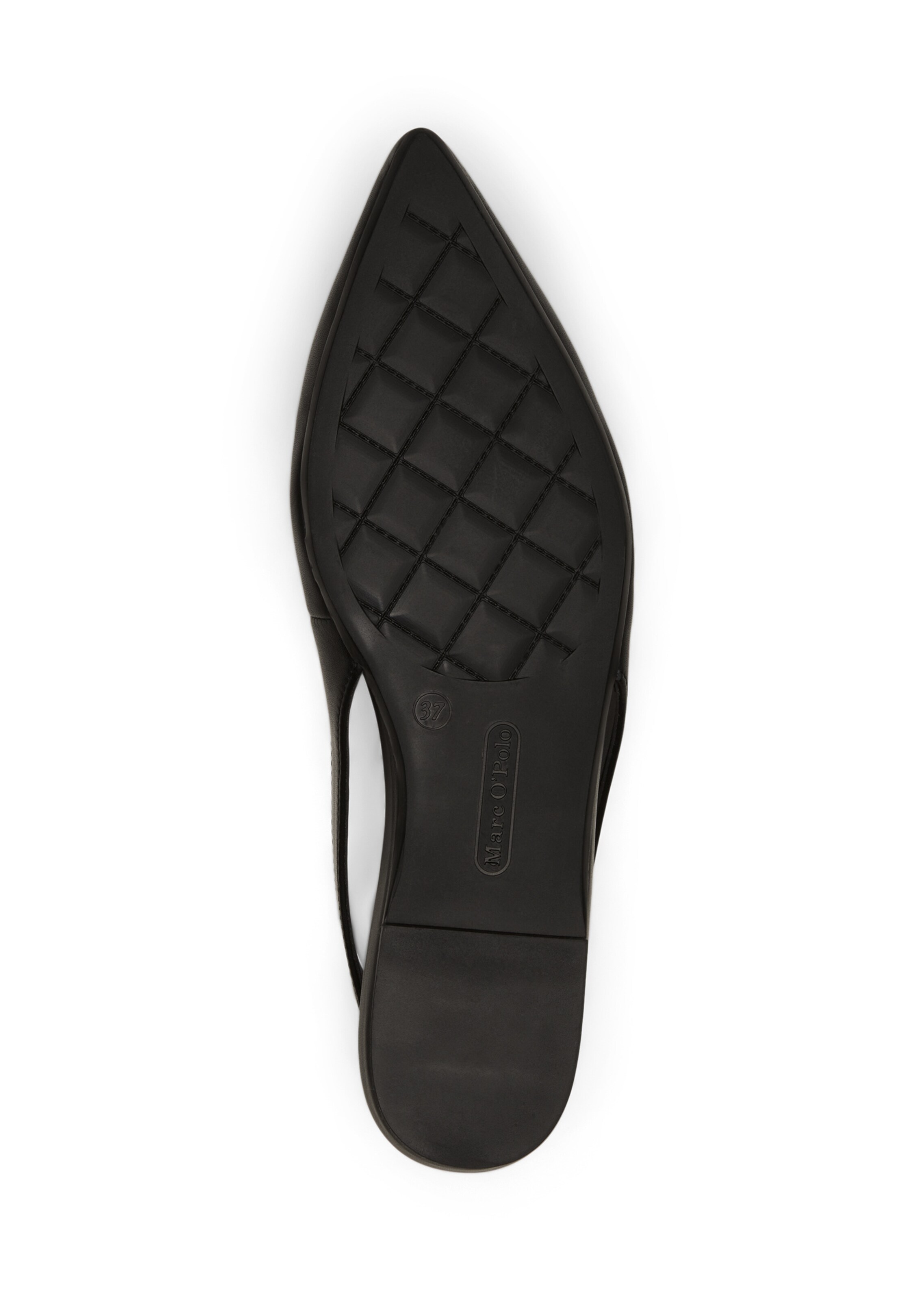 Ballerines à lanières Marc O'Polo en noir