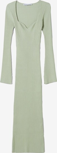 Bershka Úpletové šaty - trávově zelená, Produkt