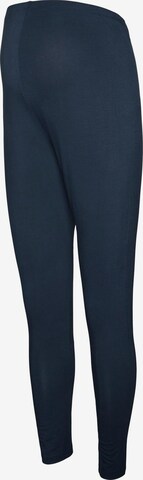 MAMALICIOUS Slimfit Leggings in Blauw