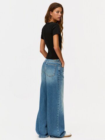 Pull&Bear Majica | črna barva