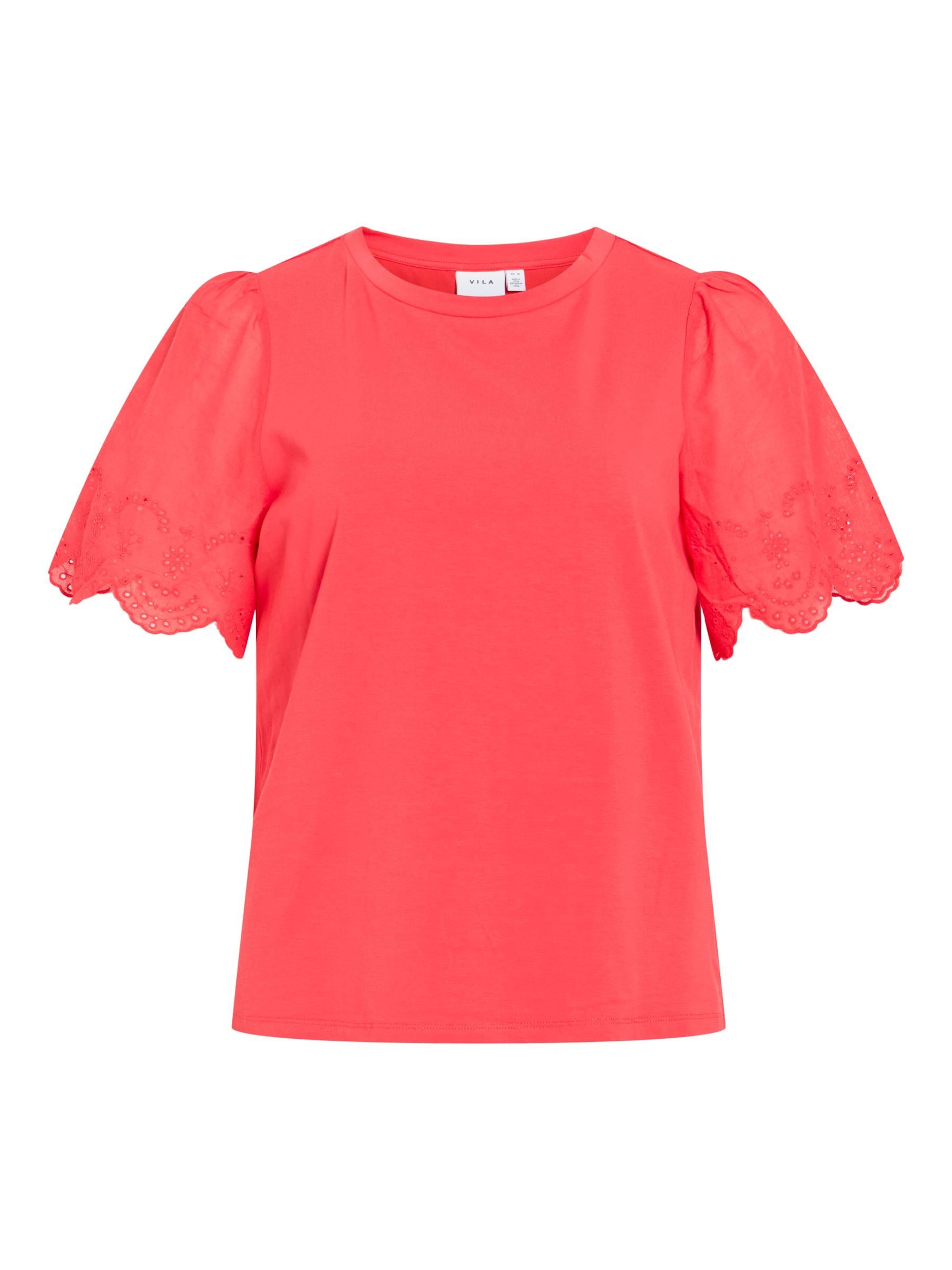 VILA Top in Pink: Vorderseite